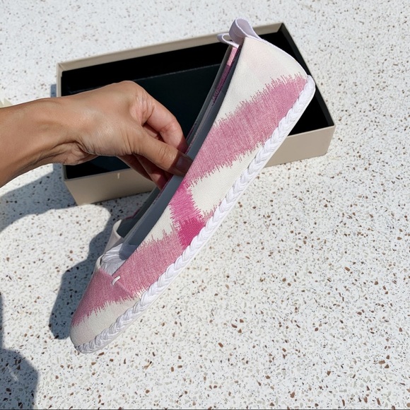 NIB Authentic Burberry Iris Check Ballet Flats - Picture 3 of 7